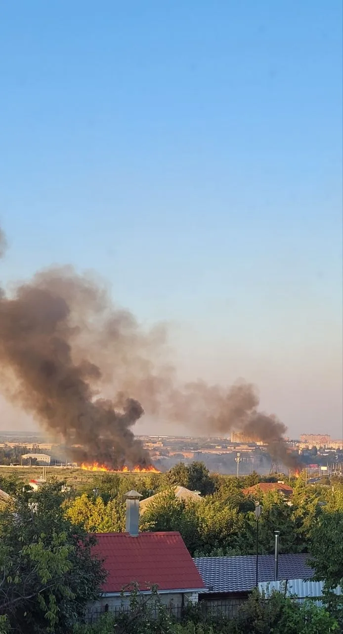 🚒 Ещё один пожар в Красноармейском районе.