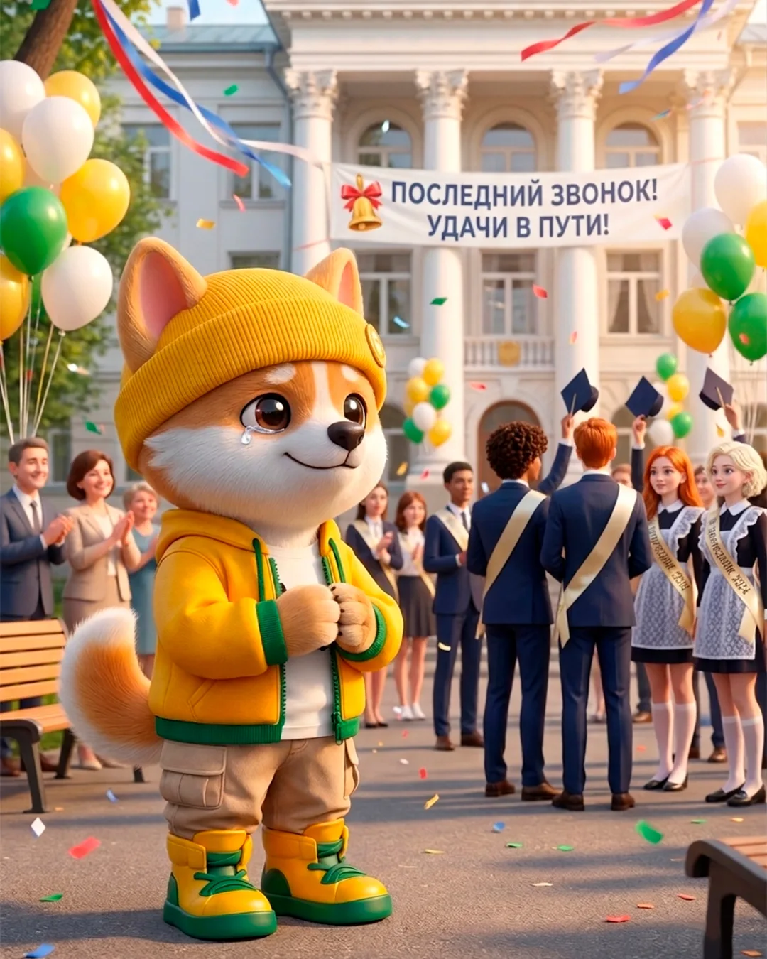 🔔 Последний звонок: выпускникам от Винни