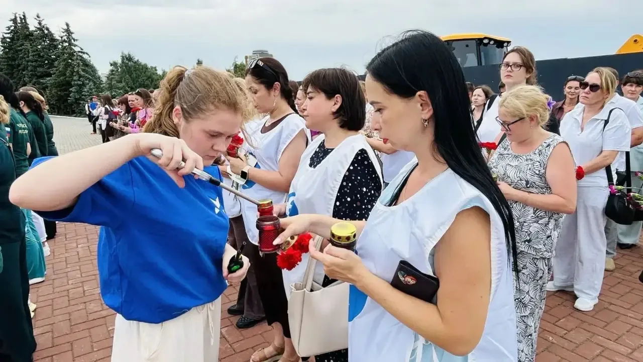 Чебоксары присоединились к акции «Ангелы Донбасса» – в памятном мероприятии приняли участие активист