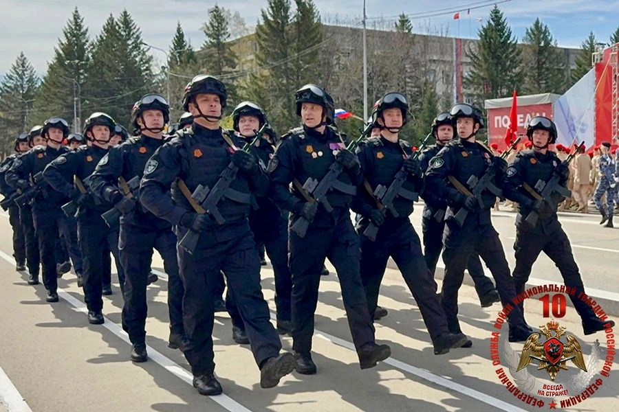 Росгвардейцы Восточного округа приняли участие в мероприятиях, посвященных Дню Победы🇷🇺  📢Руководящи