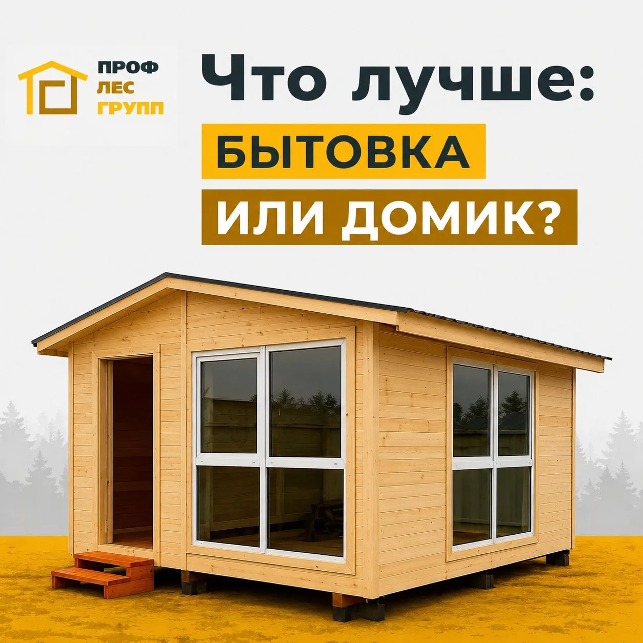 🏡 Что лучше: бытовка или домик?