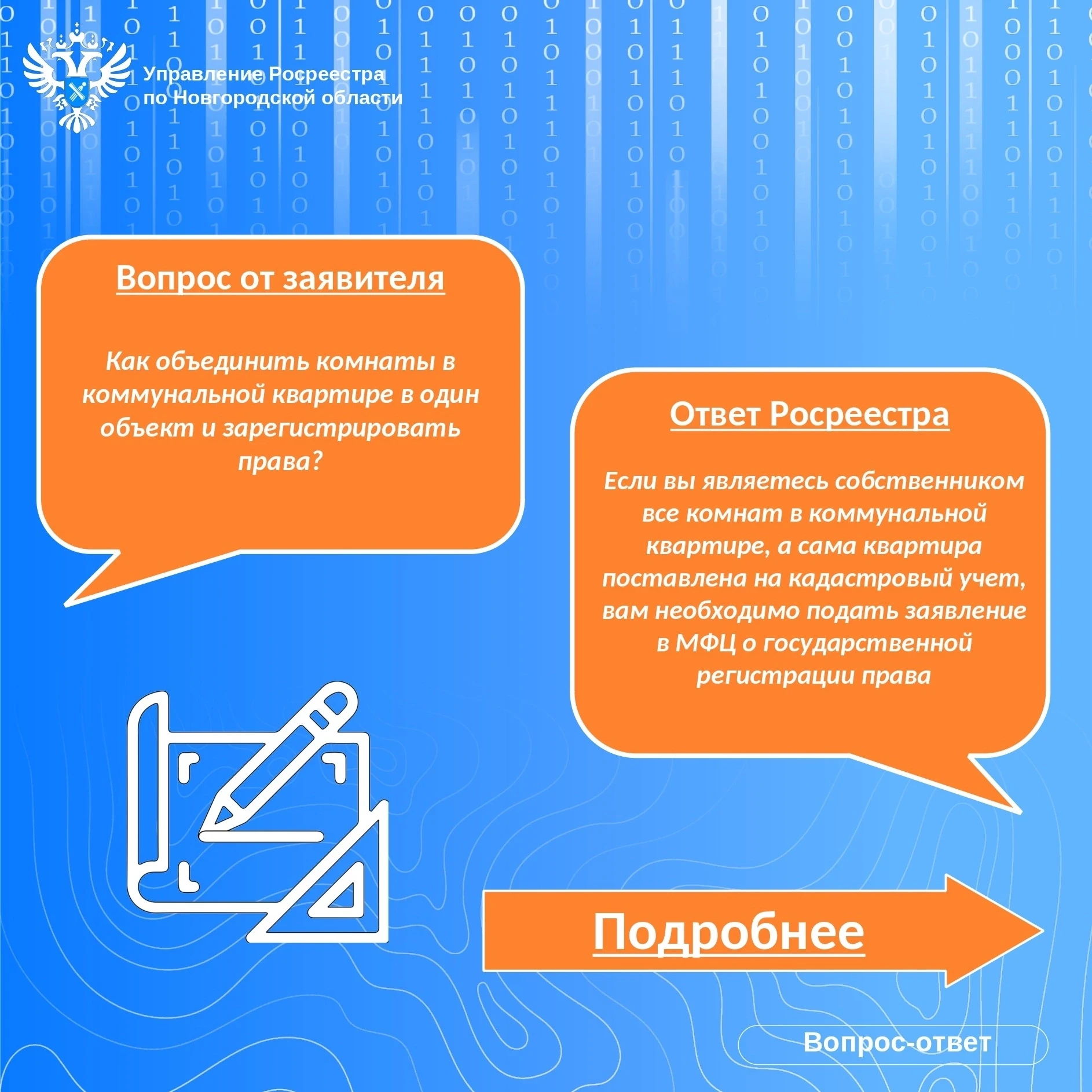 ❓В связи с увеличением количества вопросов граждан в Управление Росреестра по Новгородс...
