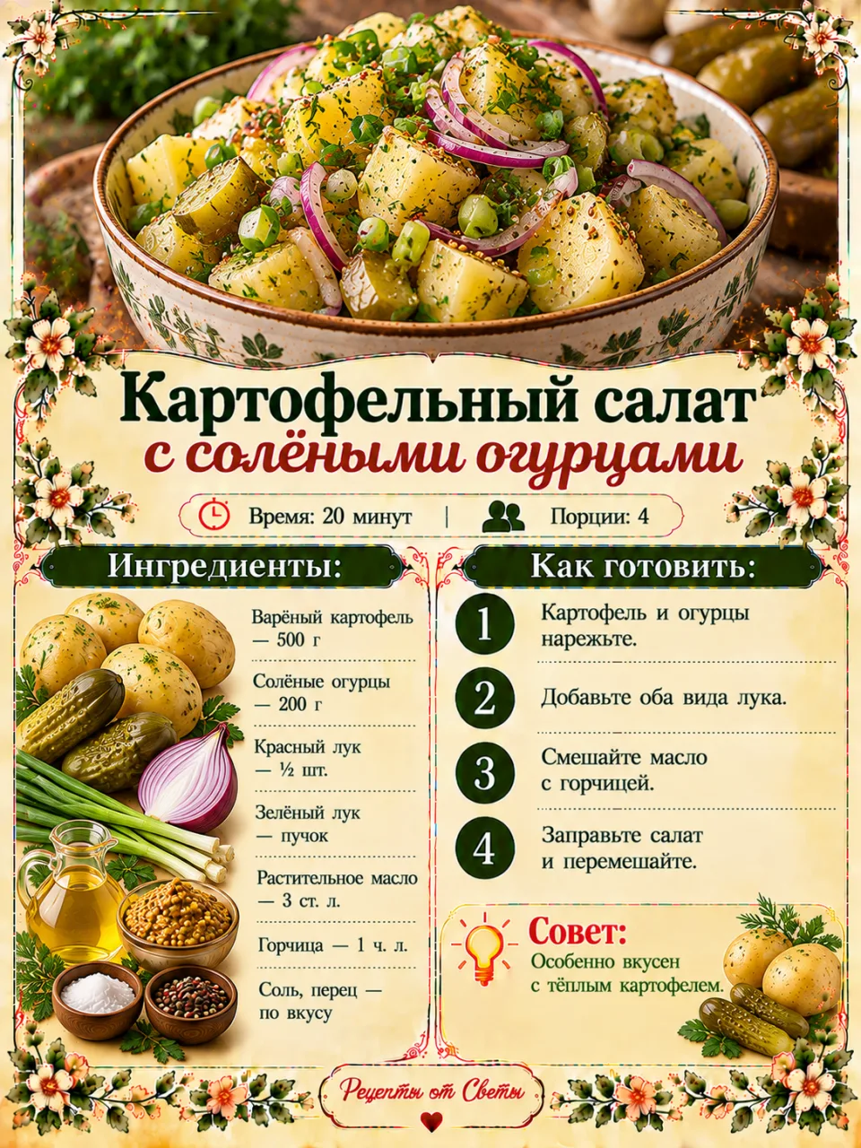 Приготовили по этому рецепту? Покажите, что получилось, в комментариях! 📸