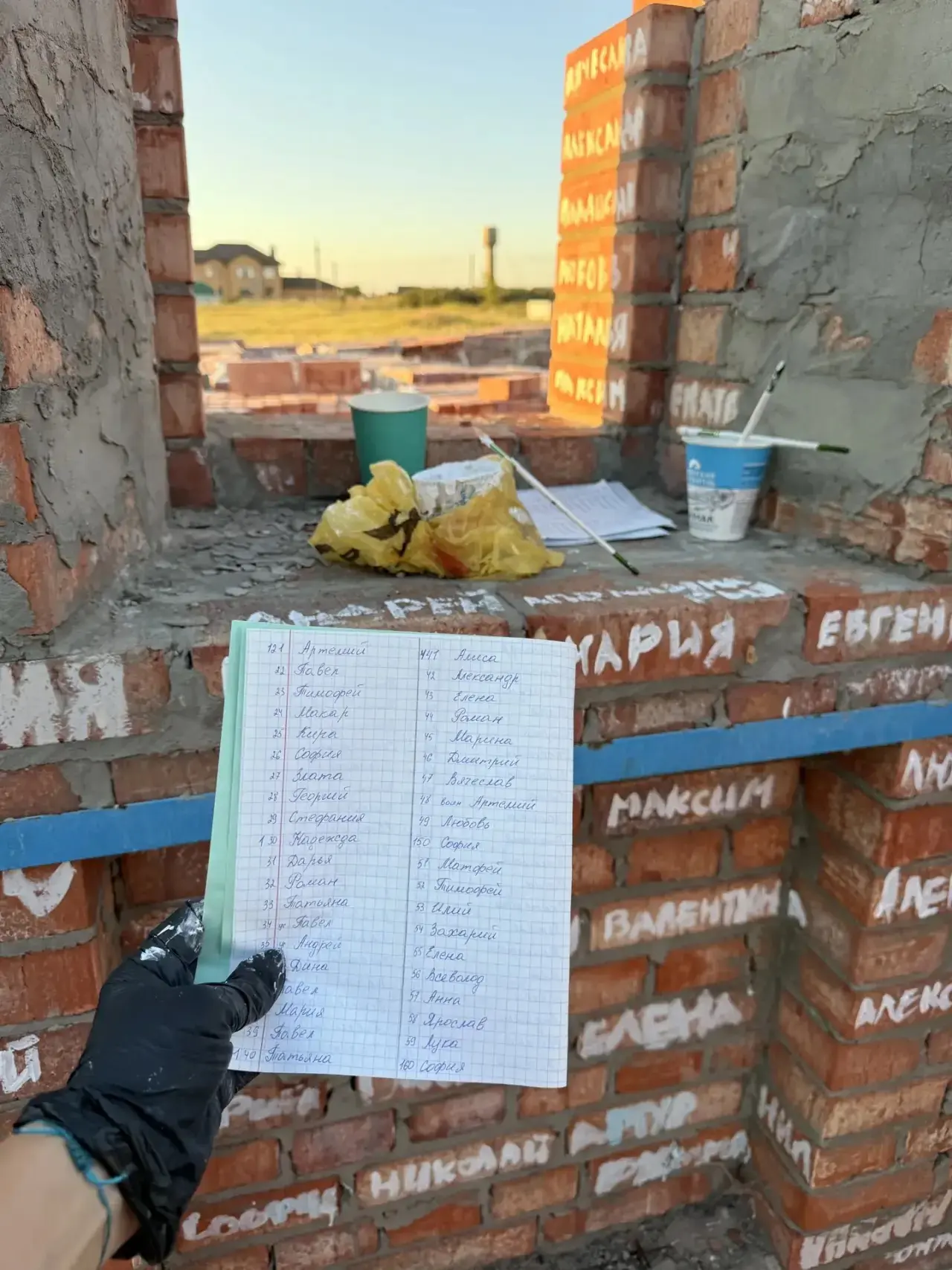 Я вам уже говорила, что у нас в хуторе строится храм.