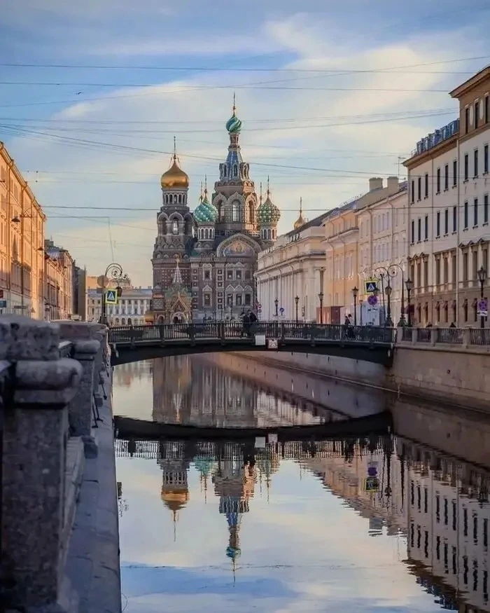Доброе утро из Санкт-Петербурга.