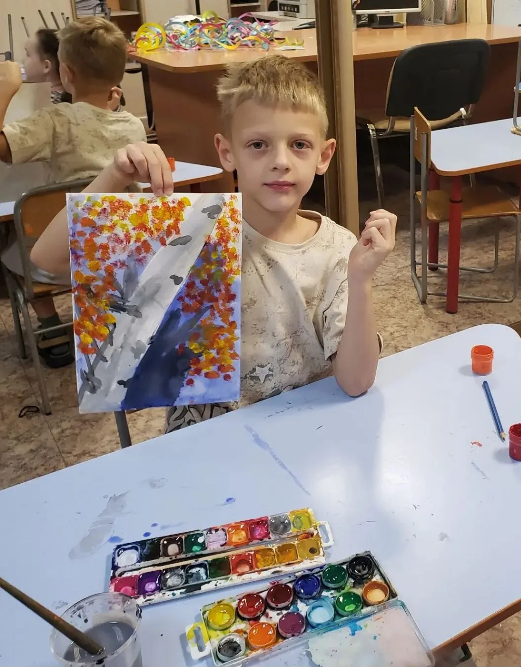 Осеннее настроение на кончике кисти 🎨🍂