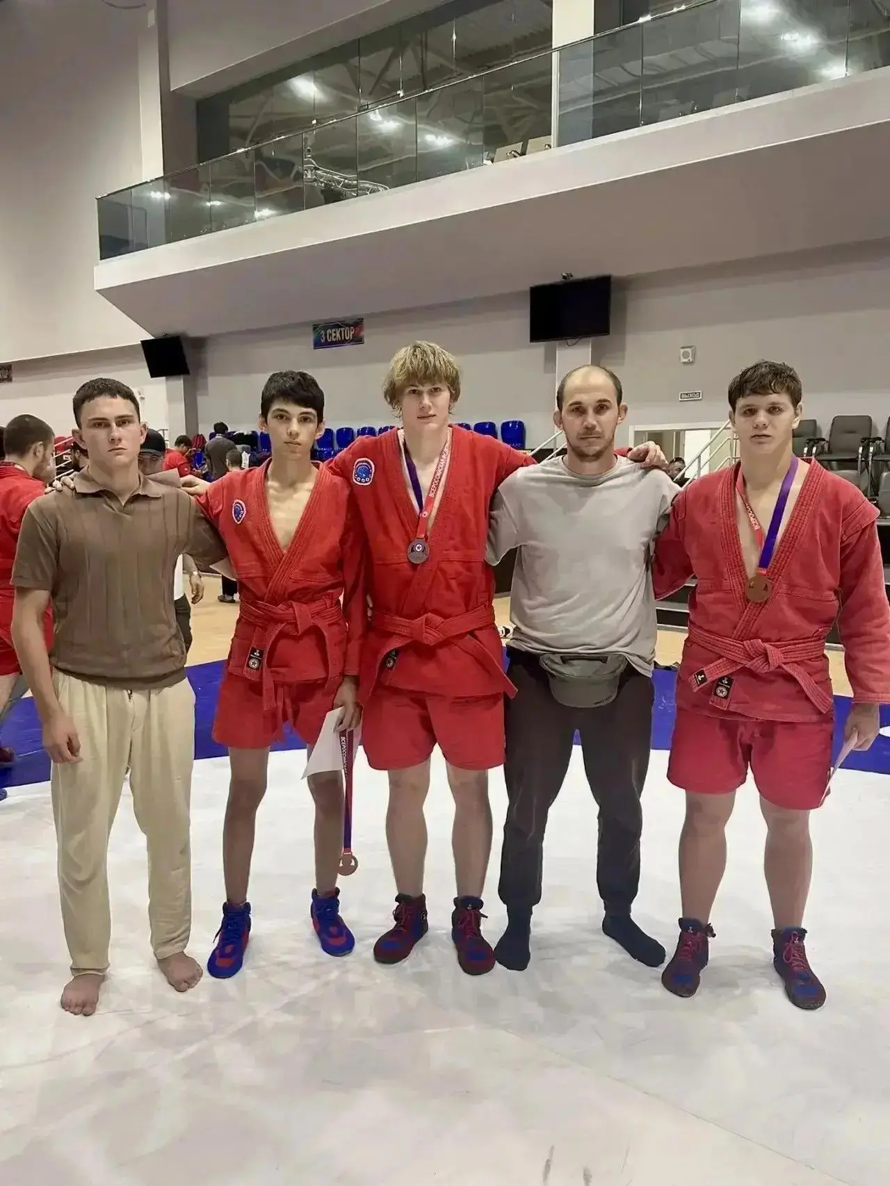 🏅🏅🏅 Три медали привезли севастопольские самбисты с первенства ЮФО