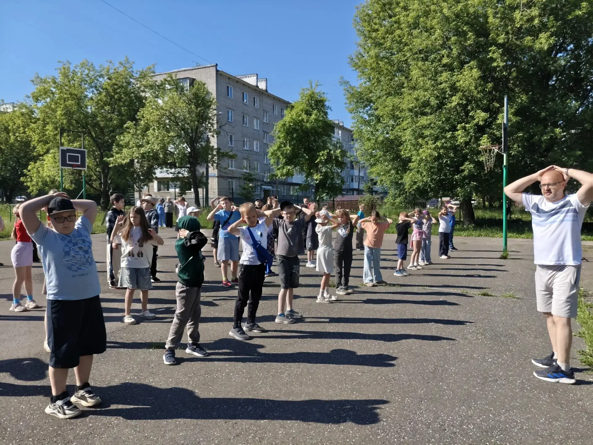 17.06 В лагере дневного пребывания «Первые в движении» прошел день открытых дверей.
В рамках которог