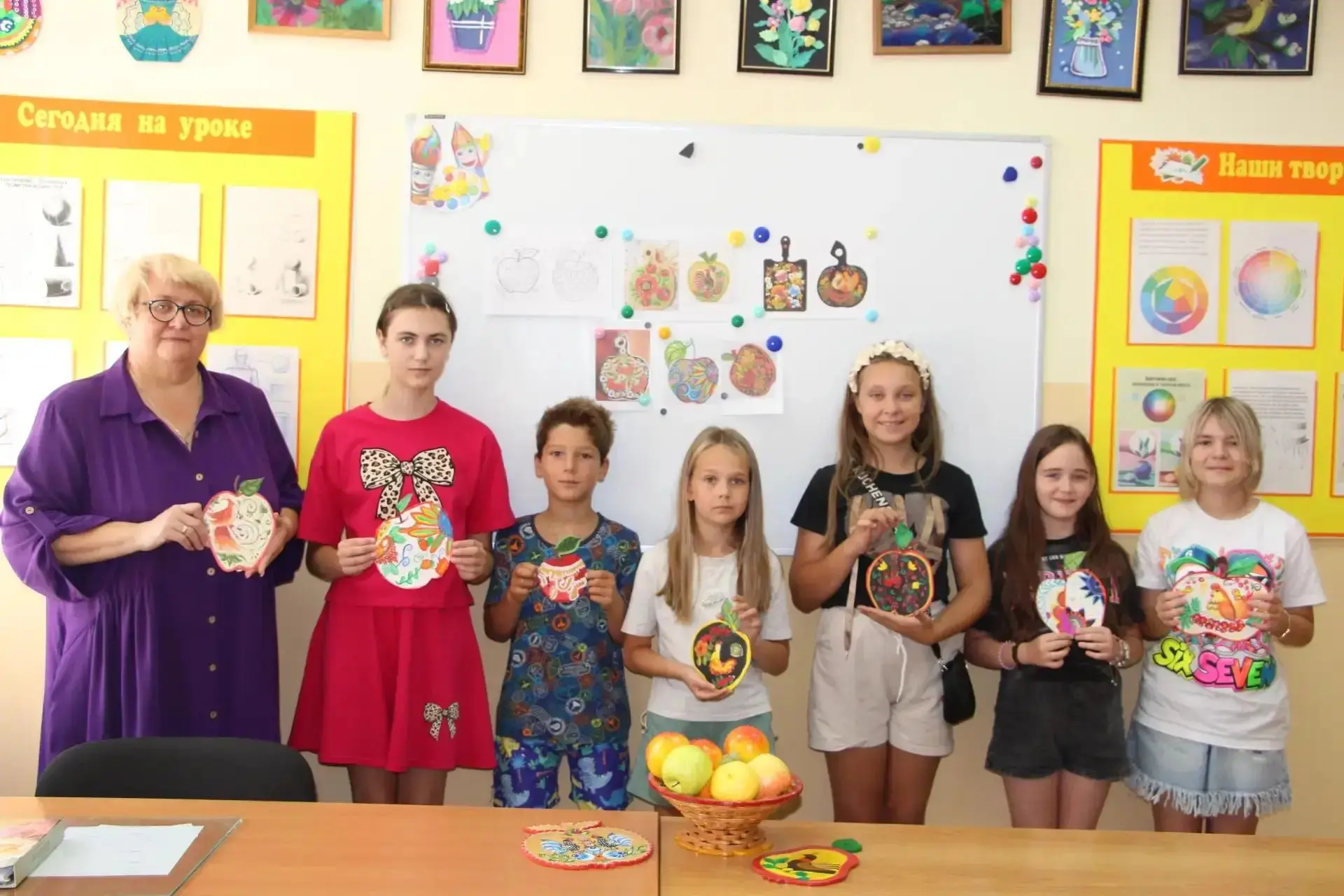 🍏Преподаватель Парфенова Людмила Сергеевна провела для ребят мастер-класс по декоратив...