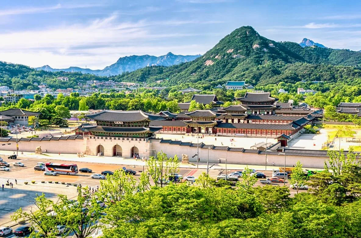 Дворец Кёнбоккун в Сеуле, Южная Корея 🇰🇷