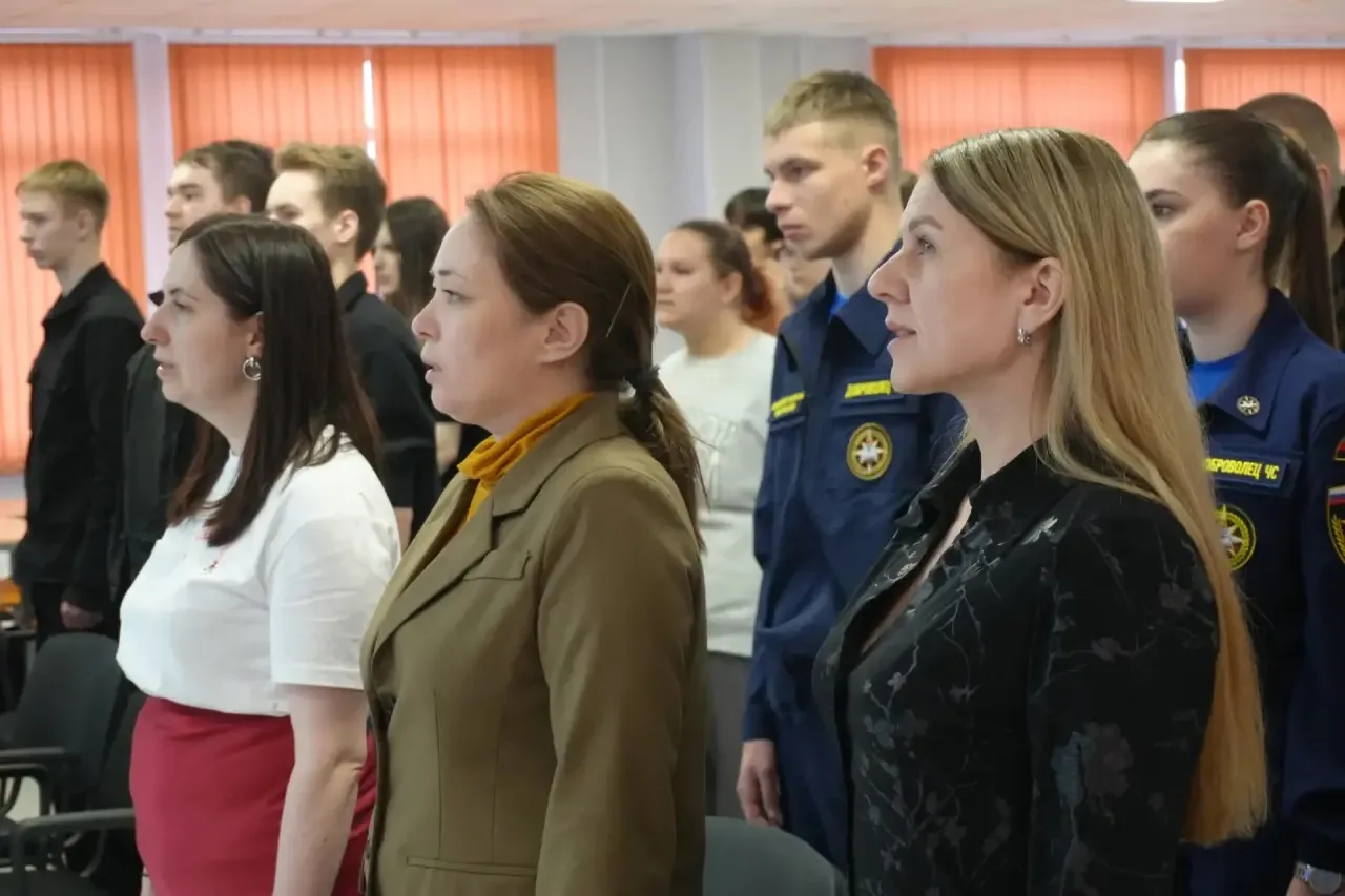 🙋🏻‍♀️Торжественная церемония посвящения во Всероссийский студенческий корпус спасателей прошла в ПГУ