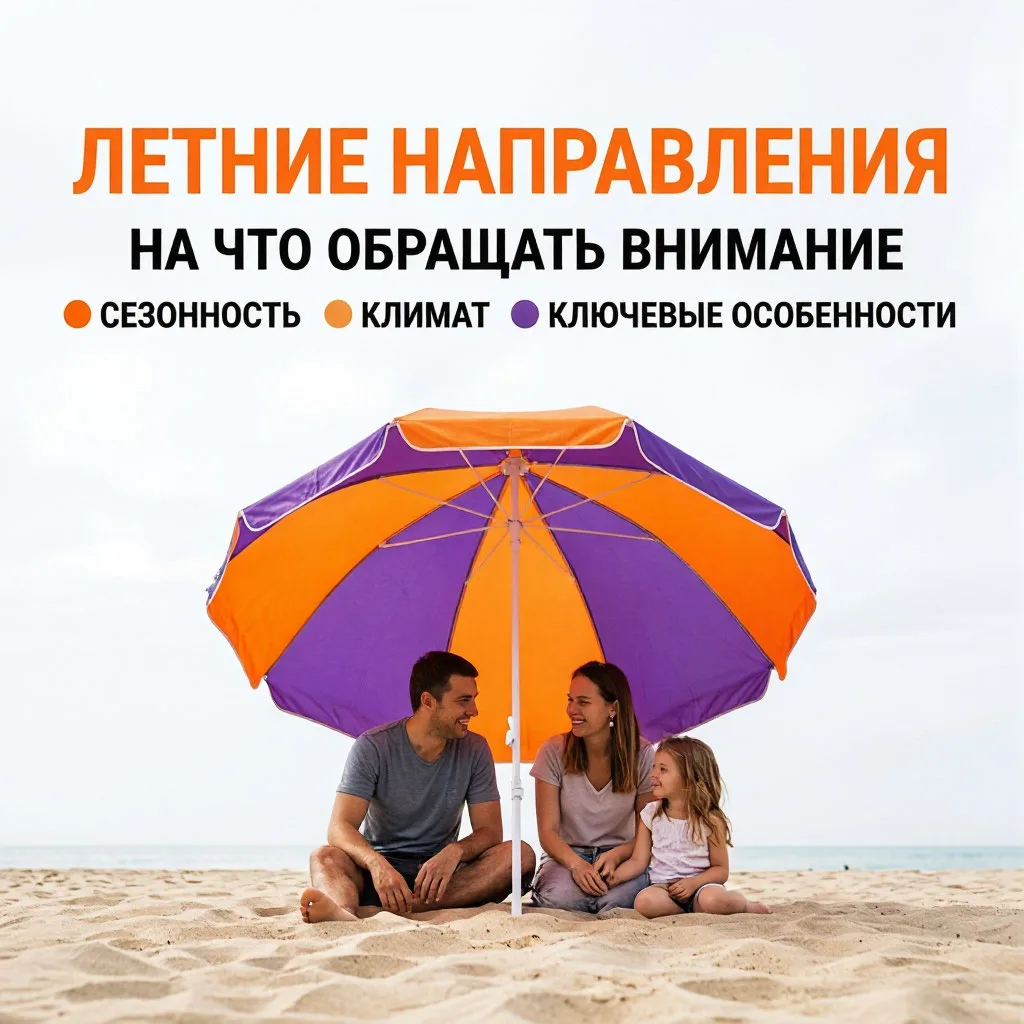 На какое направление лучше всего ориентироваться при выборе летнего отдыха?