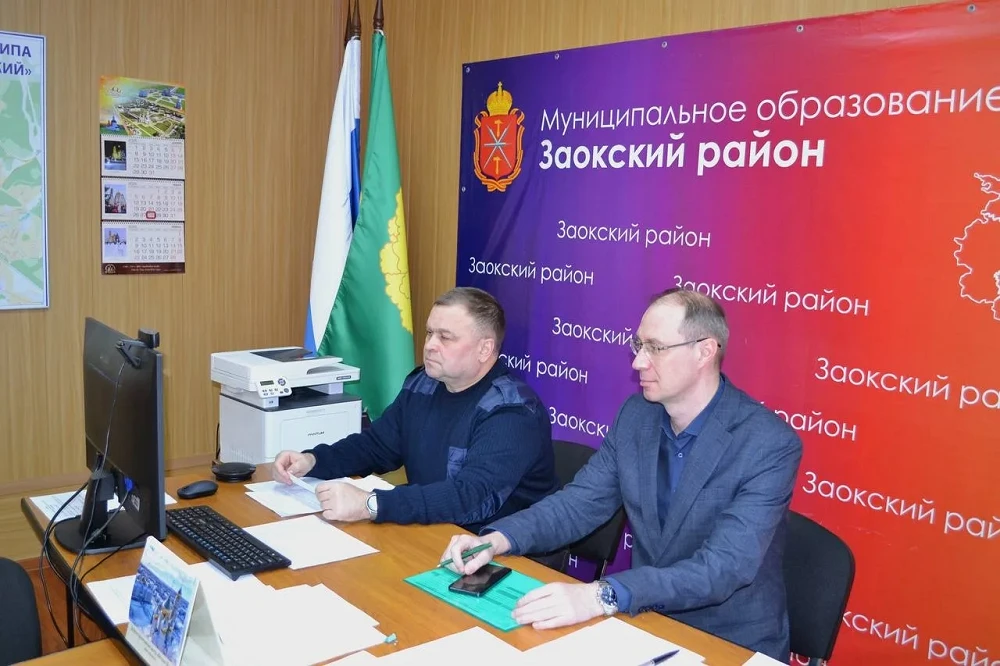 #ТНСэнергоТула совместно с главой администрации Заокского муниципального округа Юрием Волченковым пр