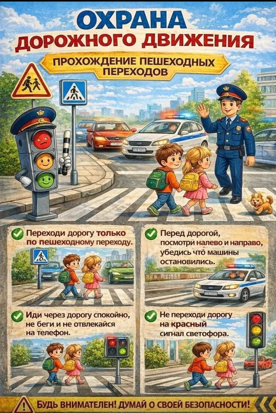 Безопасность дорожного движения — это не просто слова, а важнейшая задача, стоящая пере...