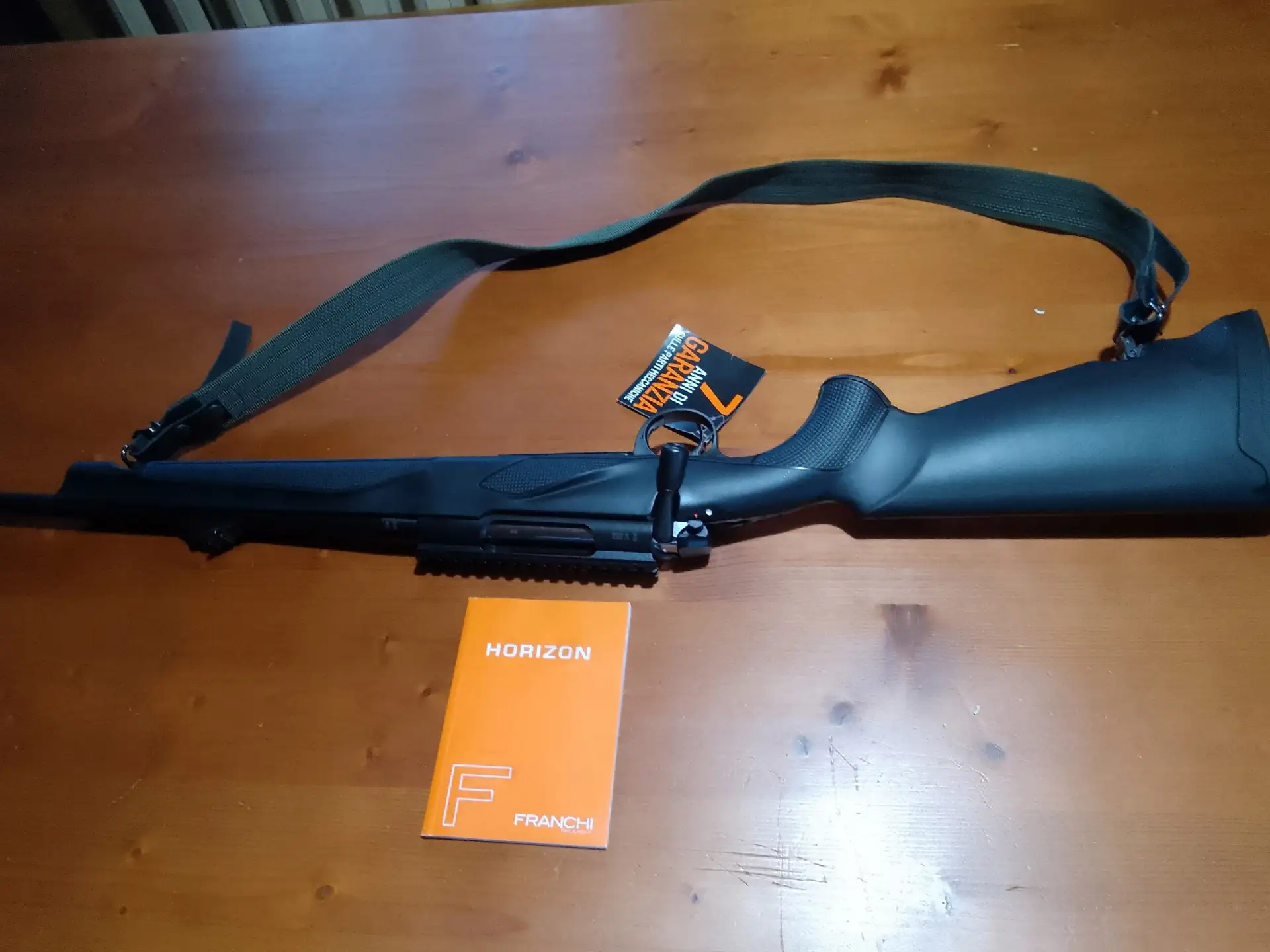 Benelli Franchi Horizon synthetic, кал 308 win
Итальянский карабин, магазин несъёмный на 4 патрона.
