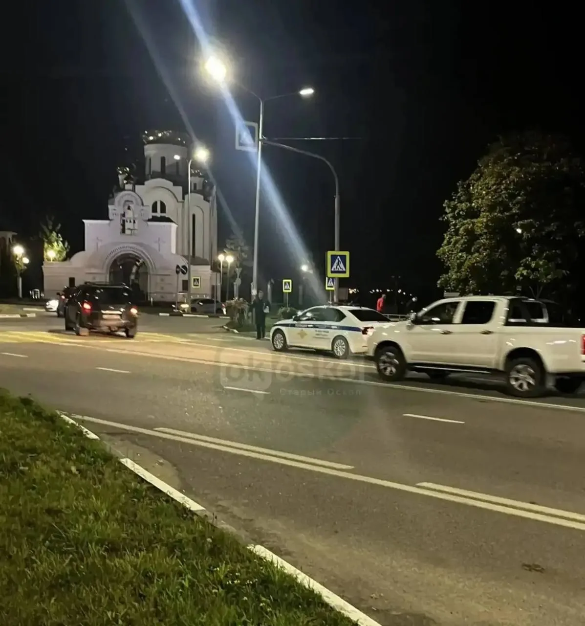 ‼️Сегодня вечером, на кольце, где Белый храм сбили ребенка в коляске на пешеходном пере...