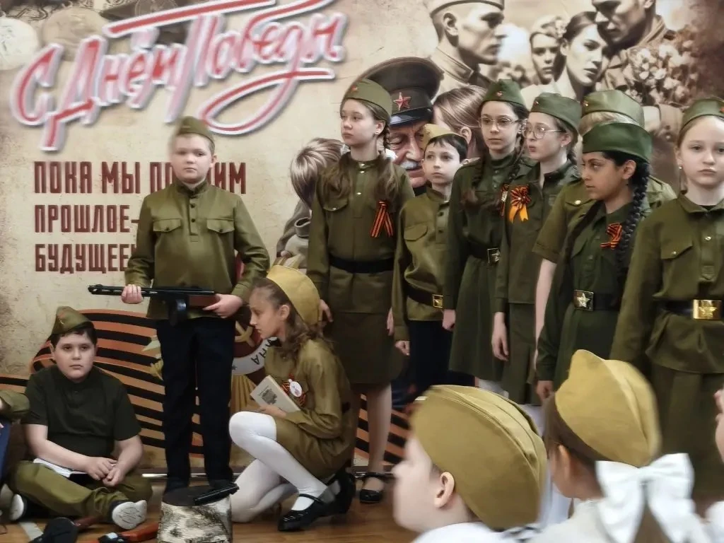 🇷🇺В 4Б классе (кл. рук. Федюшкина С.В.) эти майские предпраздничные дни были наполнены особенными со