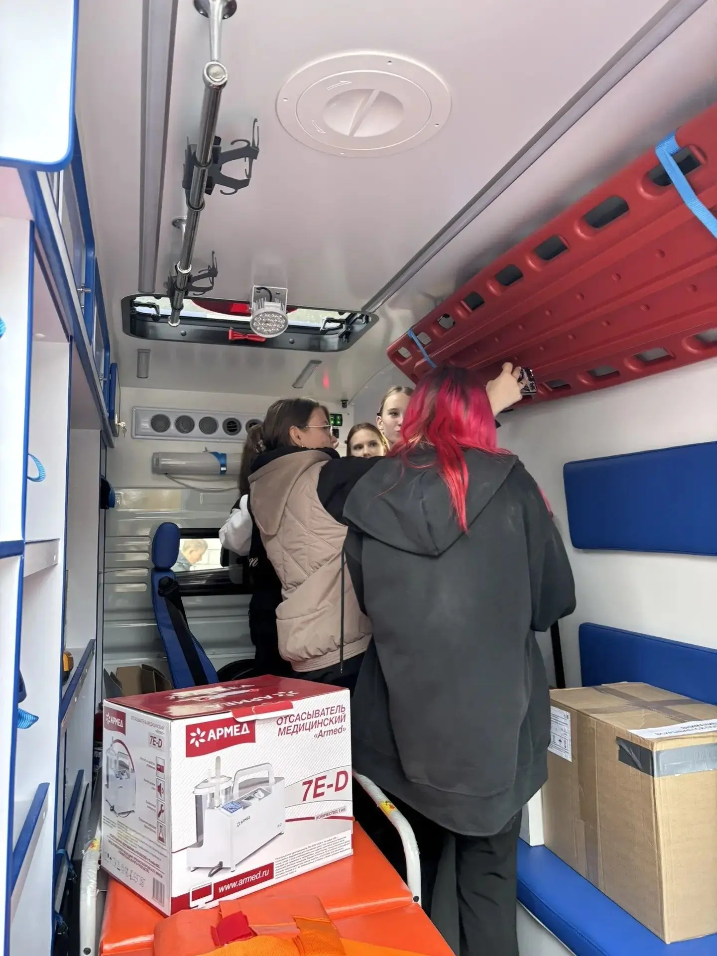 🚐Профтур на станцию скорой помощи
