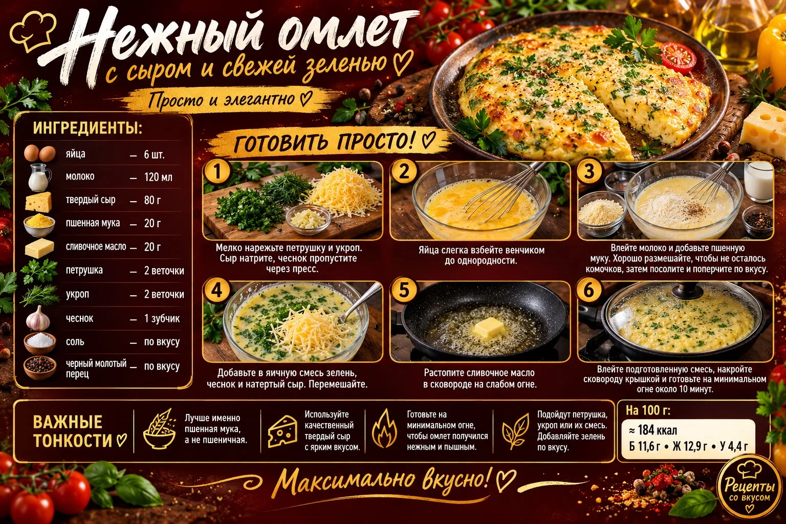 Элегантный, быстрый и вкусный