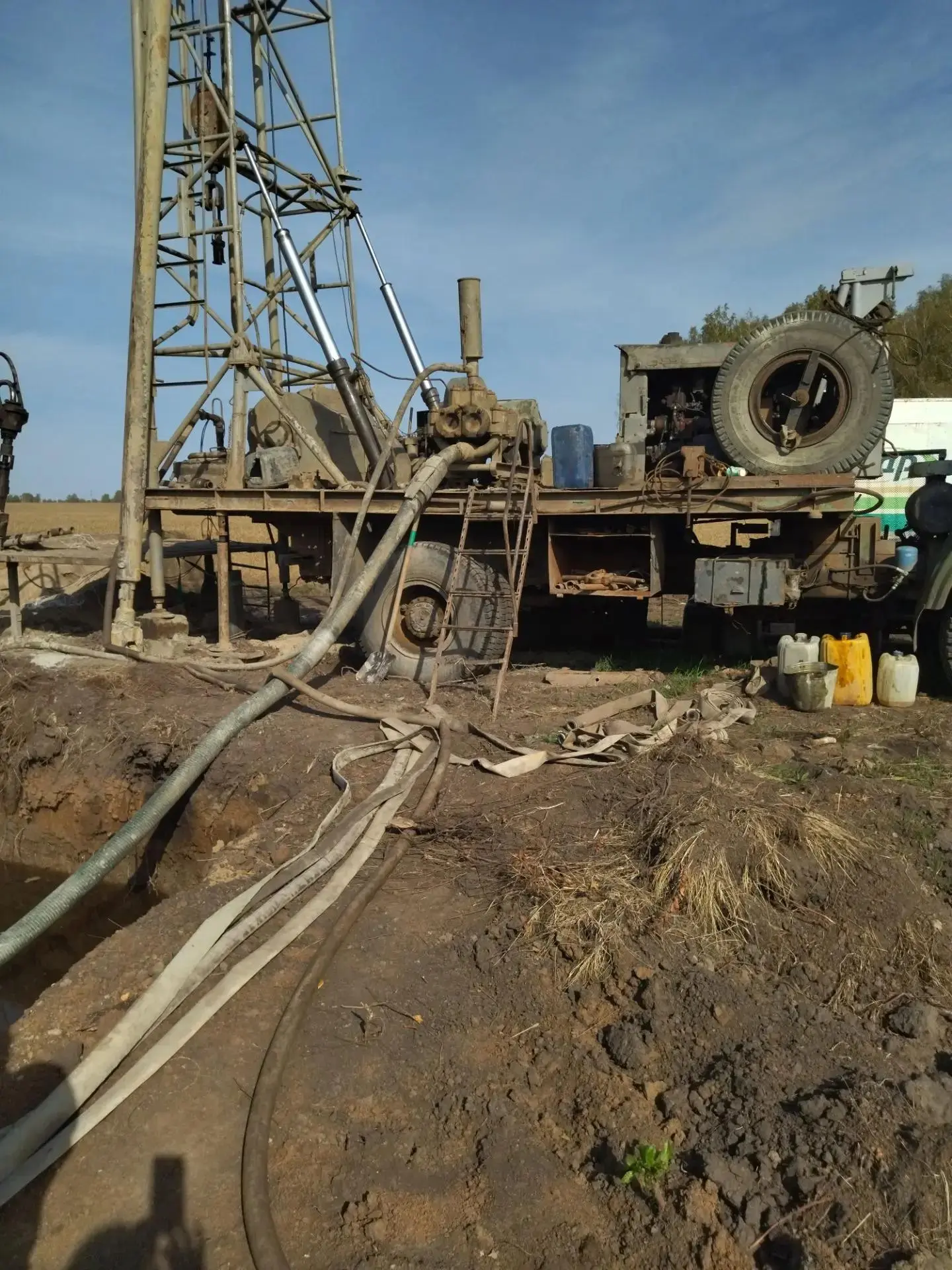 В селе Крайчиково завершён первый этап ремонта аварийных водозаборных скважин