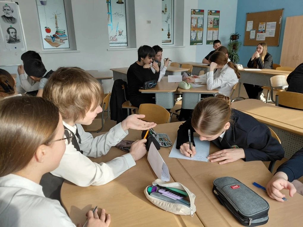 В МАОУ СОШ № 5 «Центр ИнТех» продолжается Неделя русской филологии. 18 марта проходит под девизом «П