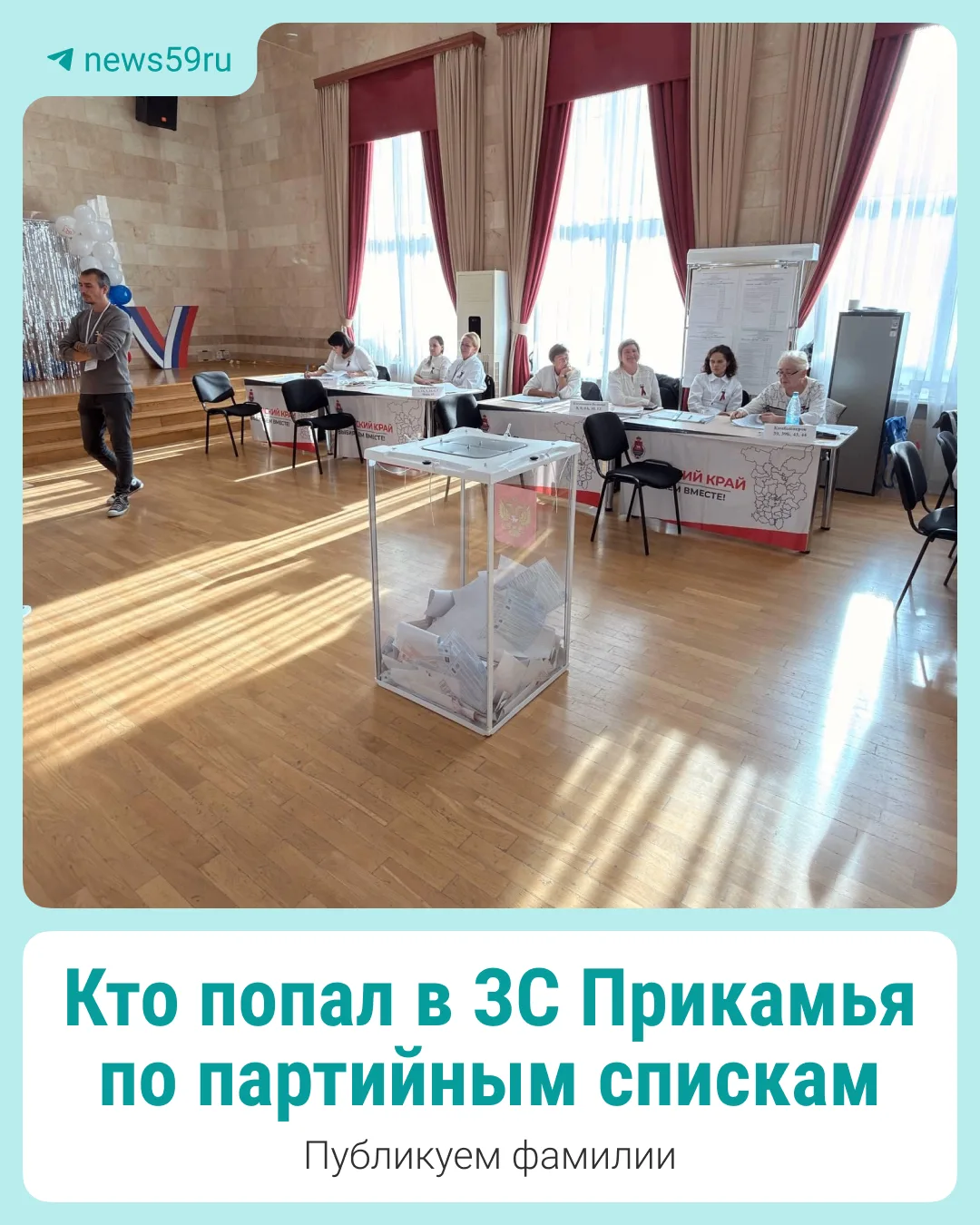 Кто попал в Законодательное собрание Прикамья по партийным спискам?