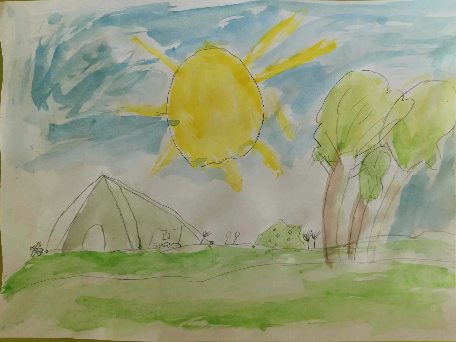 В рамках досуговой площадки продолжается конкурс "Яркое лето" А ведь это ремя года для многих из нас