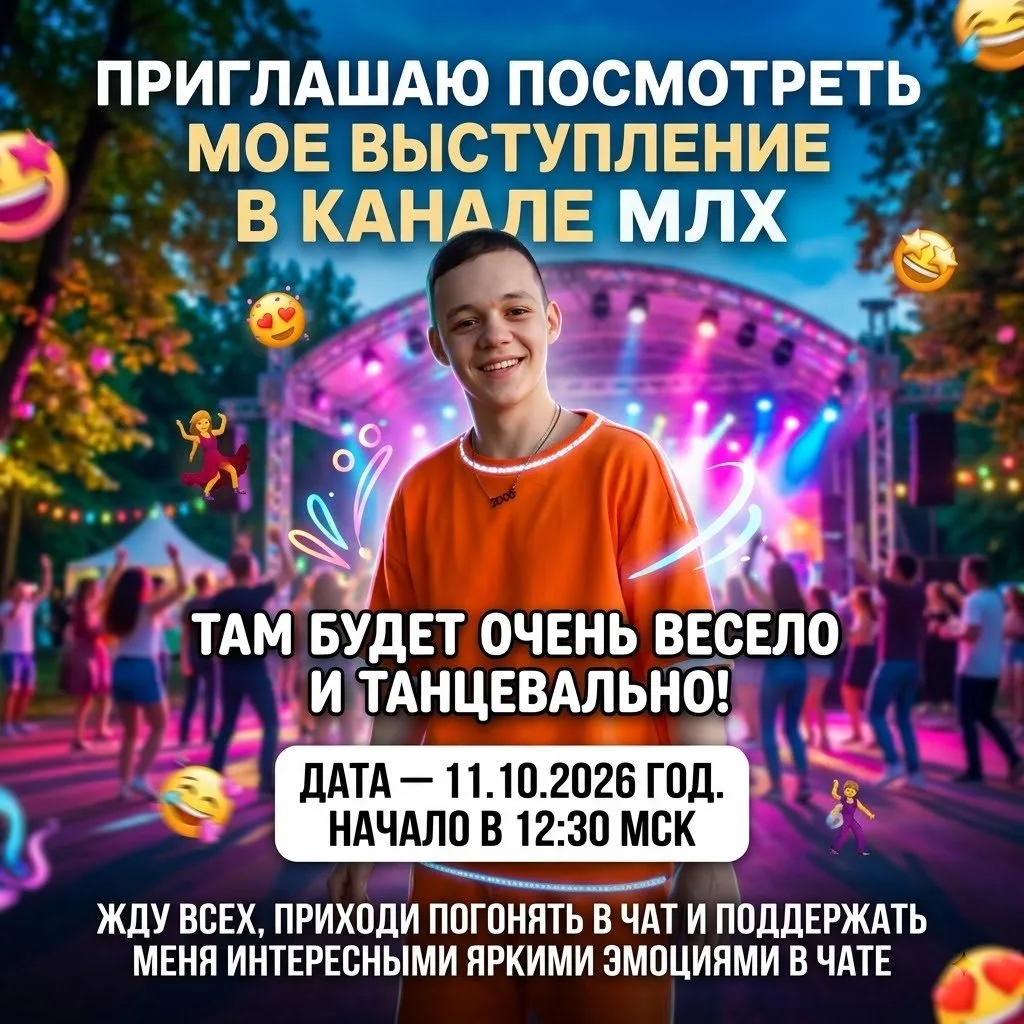 Привет всем, 11 числа уже скоро буду выступать в биго лайфе, жду всех там, по омскому в...