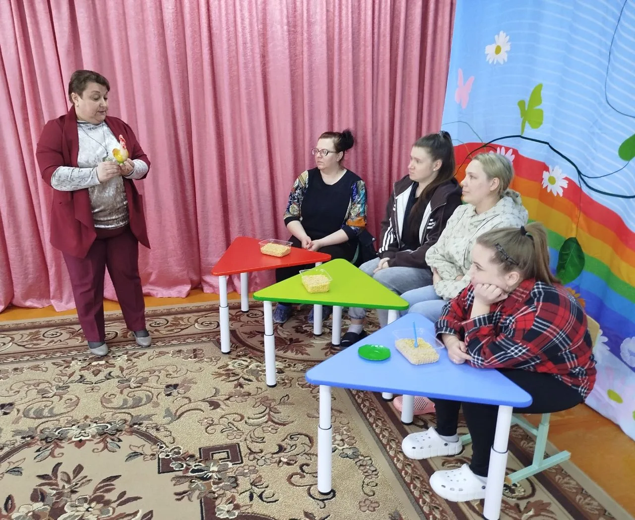 В группе "Разновозрастная- 3" состоялось родительское собрание по теме " Развитие речи ...