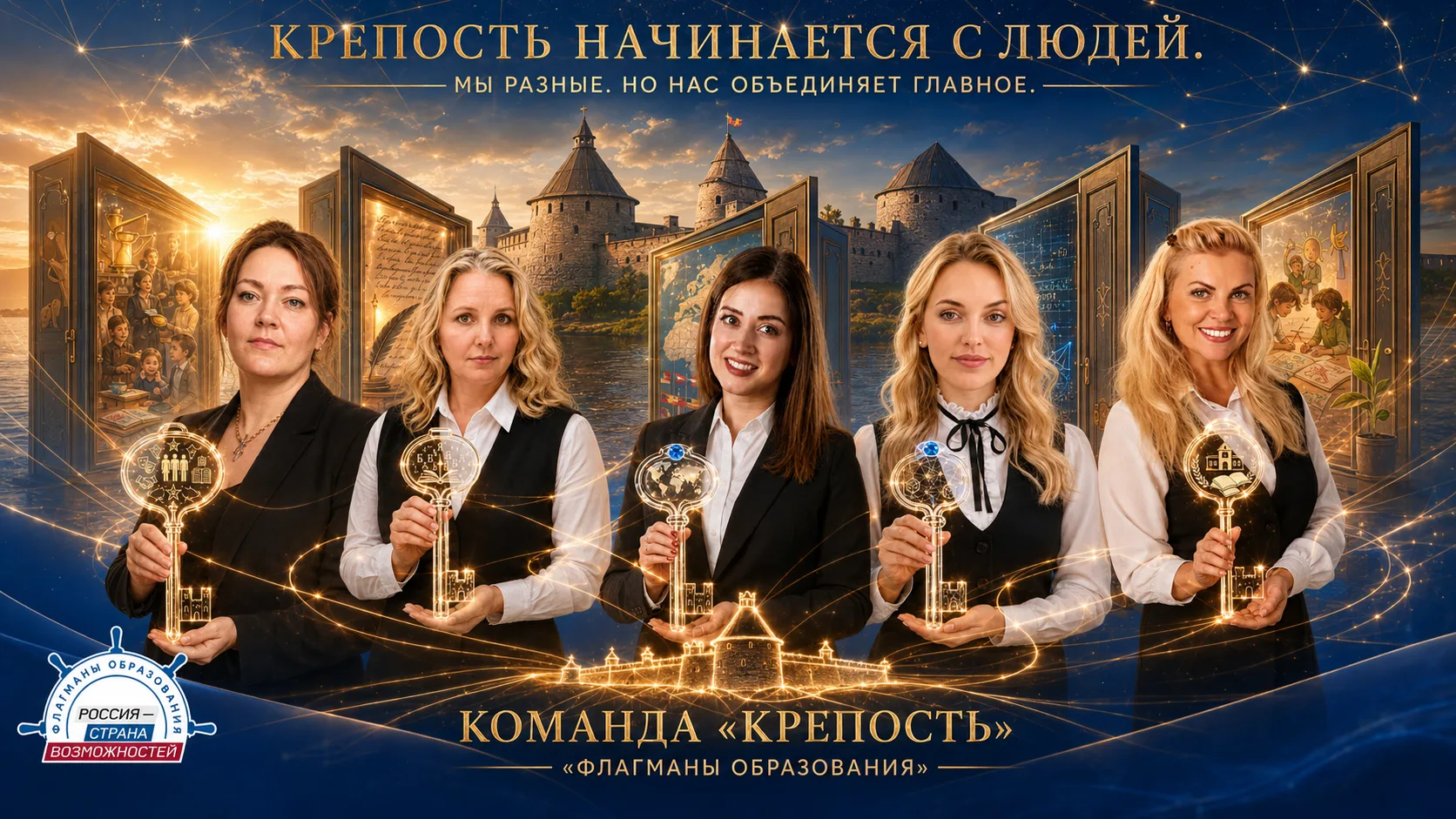 🏰 КРЕПОСТЬ НАЧИНАЕТСЯ С ЛЮДЕЙ