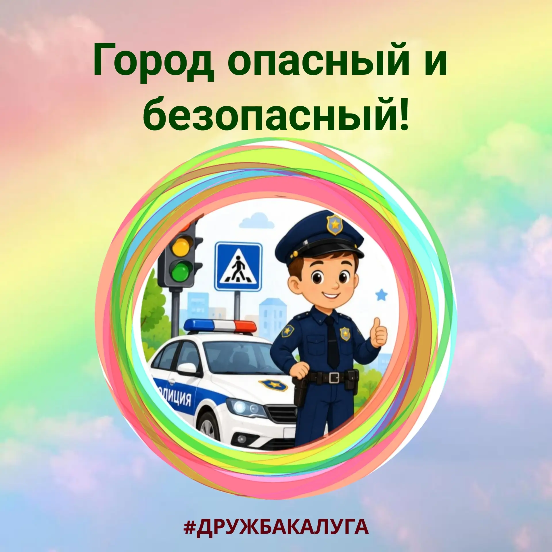 У нашем детском саду  прошла важная встреча. К ребятам приходила инспектор ГИБДД Екатер...