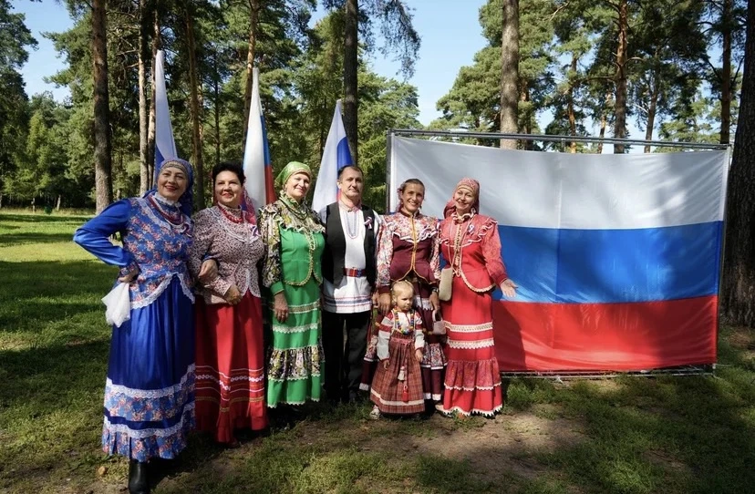 День флага России в Кузьминском лесопарке 🇷🇺