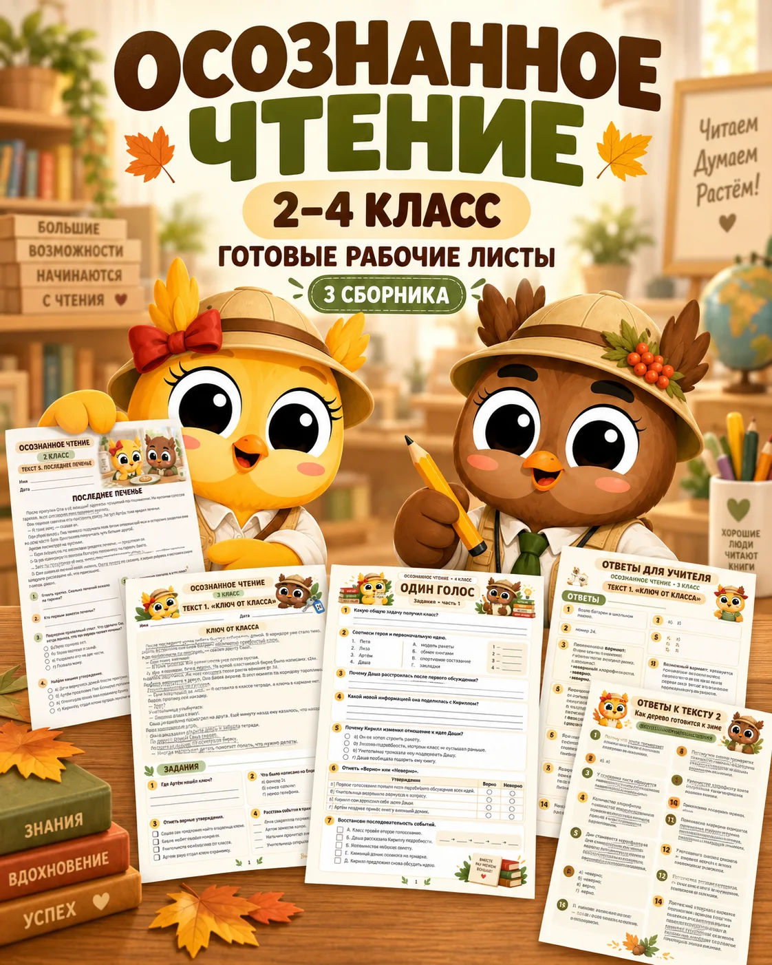 СБОРНИК ДЛЯ ОСОЗНАННОГО ЧТЕНИЯ