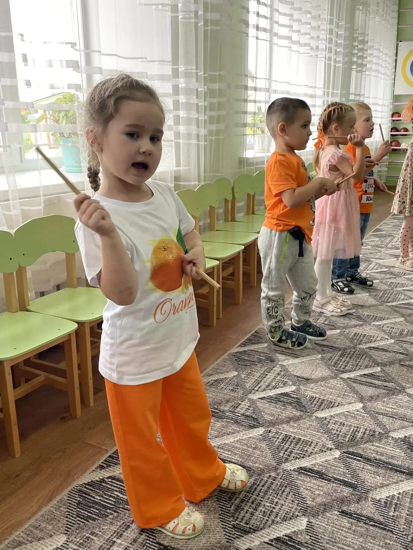 🧡День оранжевого цвета- витаминный день🥕🥕🥕!