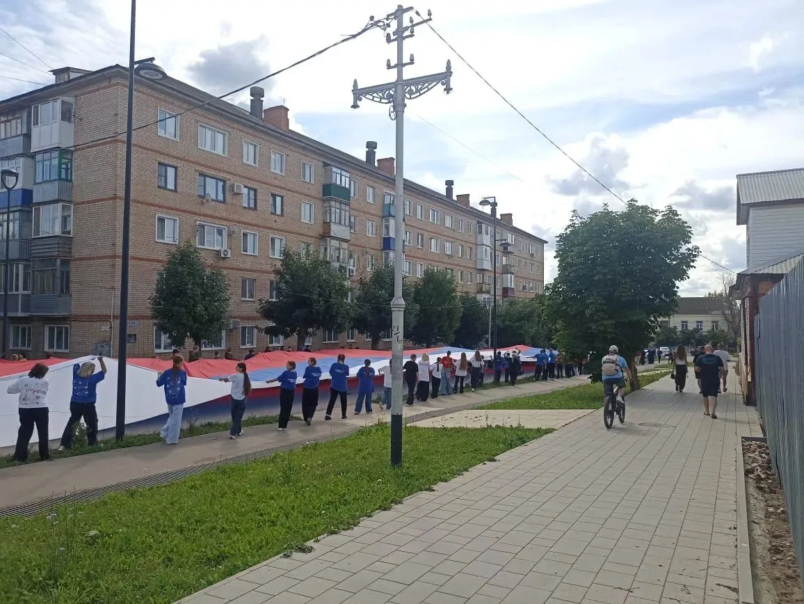 🇷🇺 День Государственного флага России в районах Оренбуржья: сотрудники территориальны...