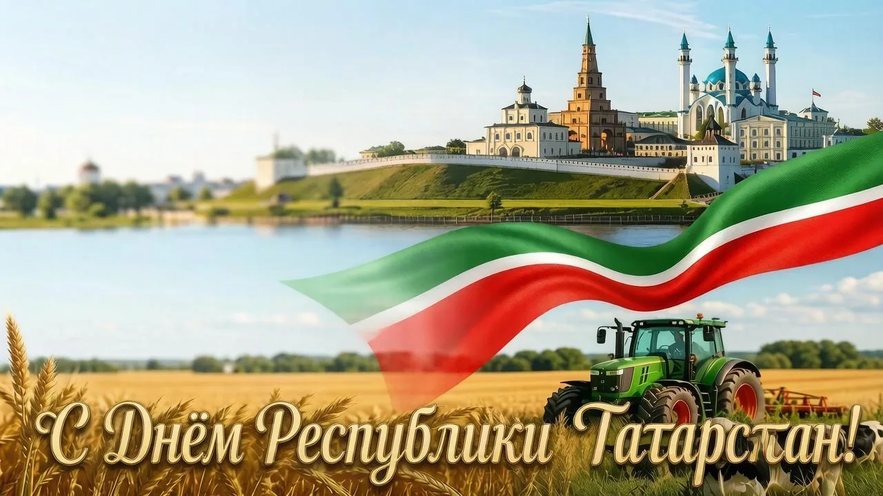 Поздравляю с Днём Республики Татарстан!