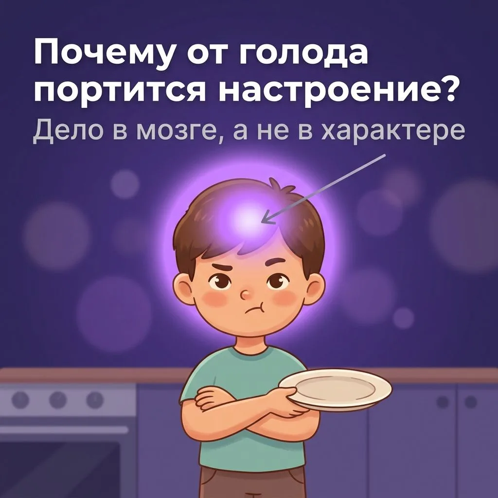 😤 Почему от голода портится настроение?