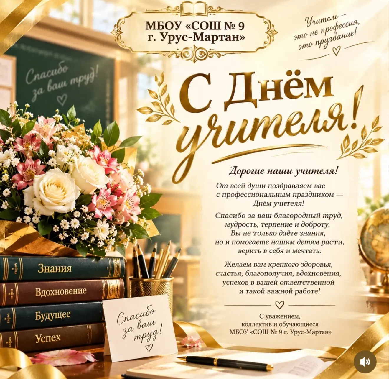 📚✨ С Днём учителя! ✨📚