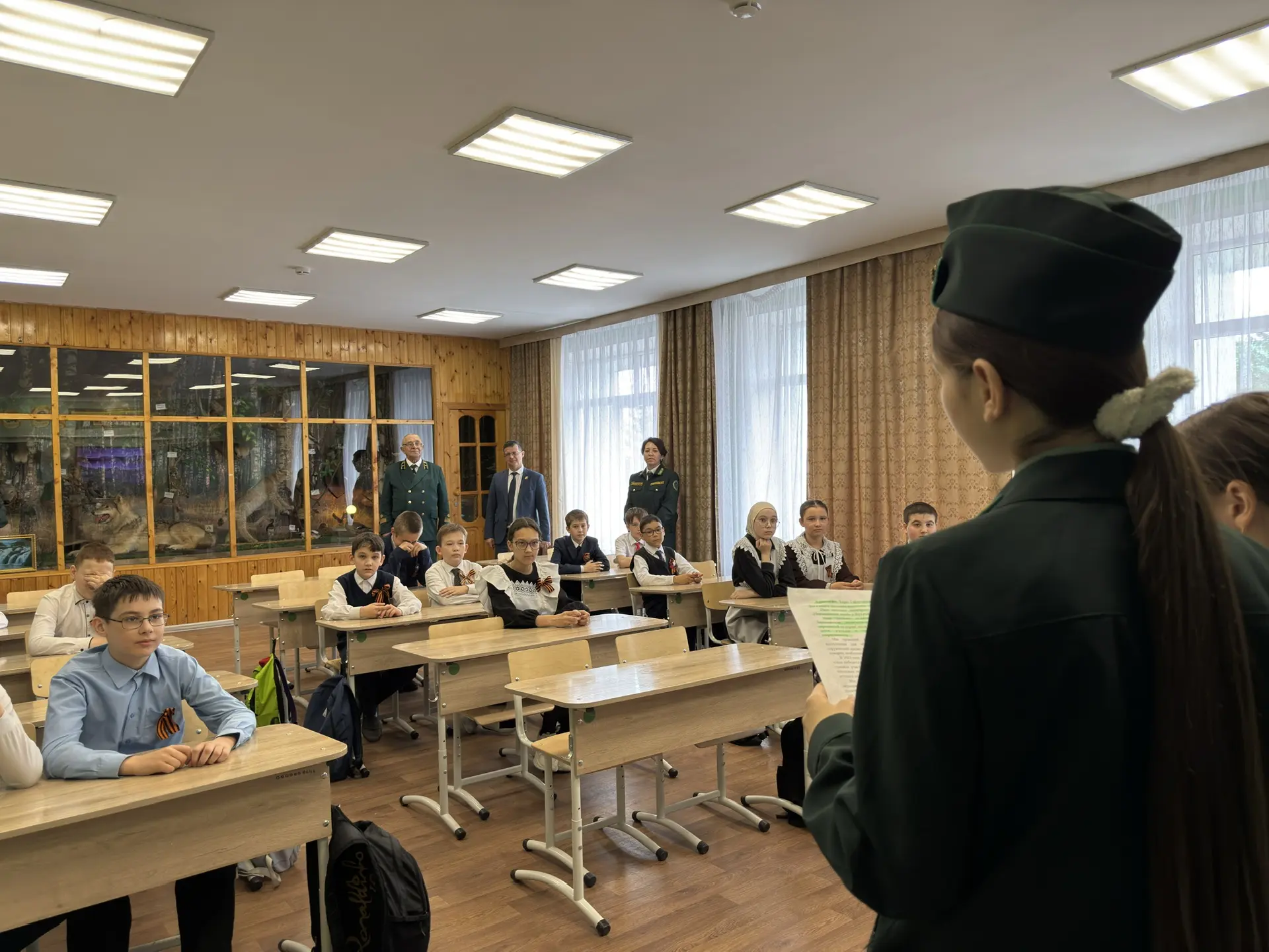🇷🇺 Сегодня в нашем лицее — по-настоящему живой урок биологии!