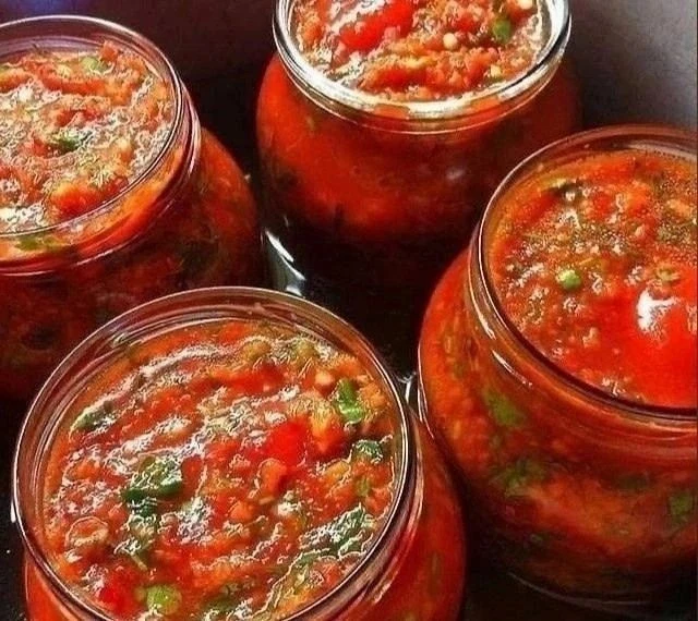 КОРЕЙСКАЯ ЗАКУСКА ИЗ ПОМИДОРОВ