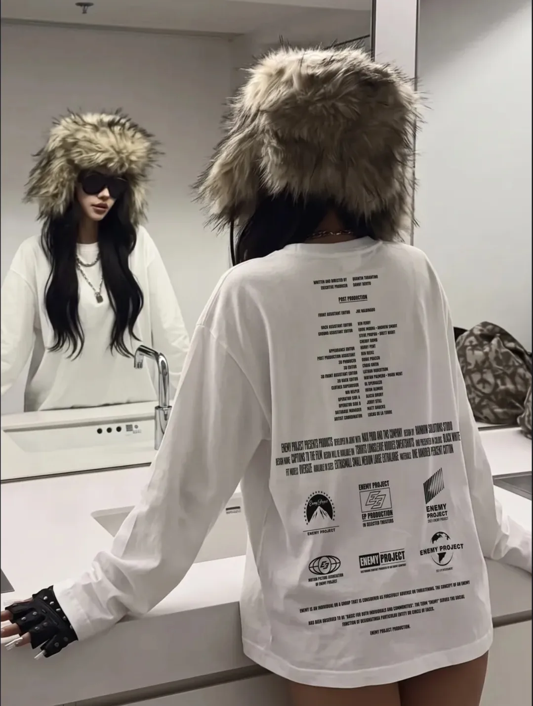 🖤 Лонгслив в стиле y2k