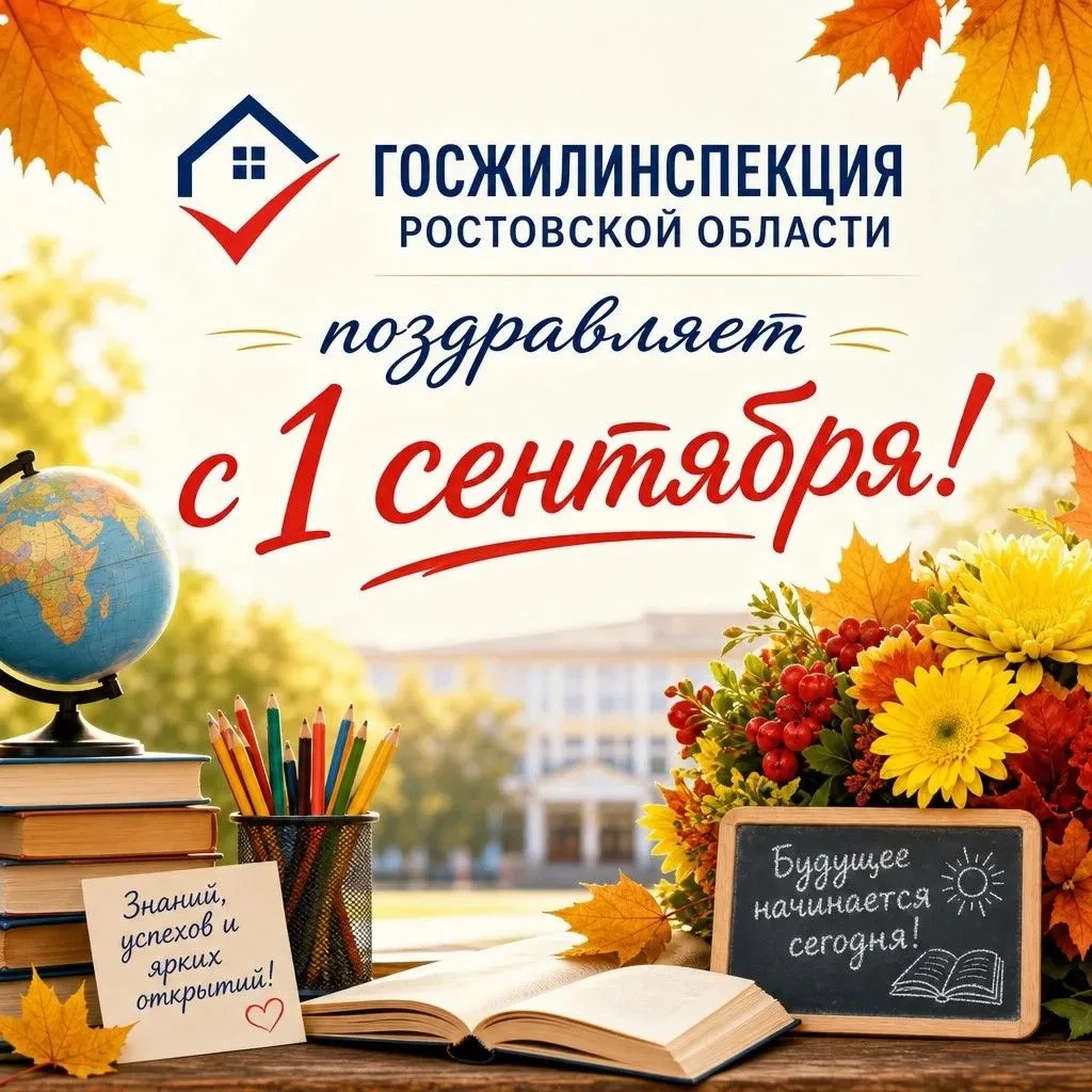 💐С Днём знаний, дорогие жители Ростовской области!