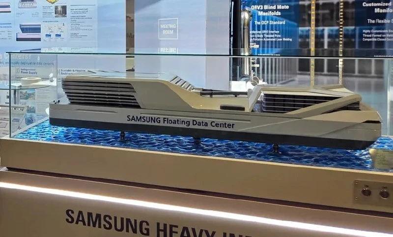 🚢 Samsung готовит к 2028 году плавучий дата-центр на 50 МВт - серверы поставят на спец...