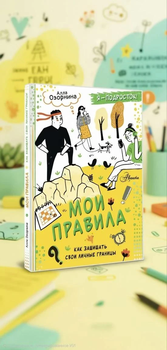 🛡 «Мои правила»: книга о личных границах без сложной теории.