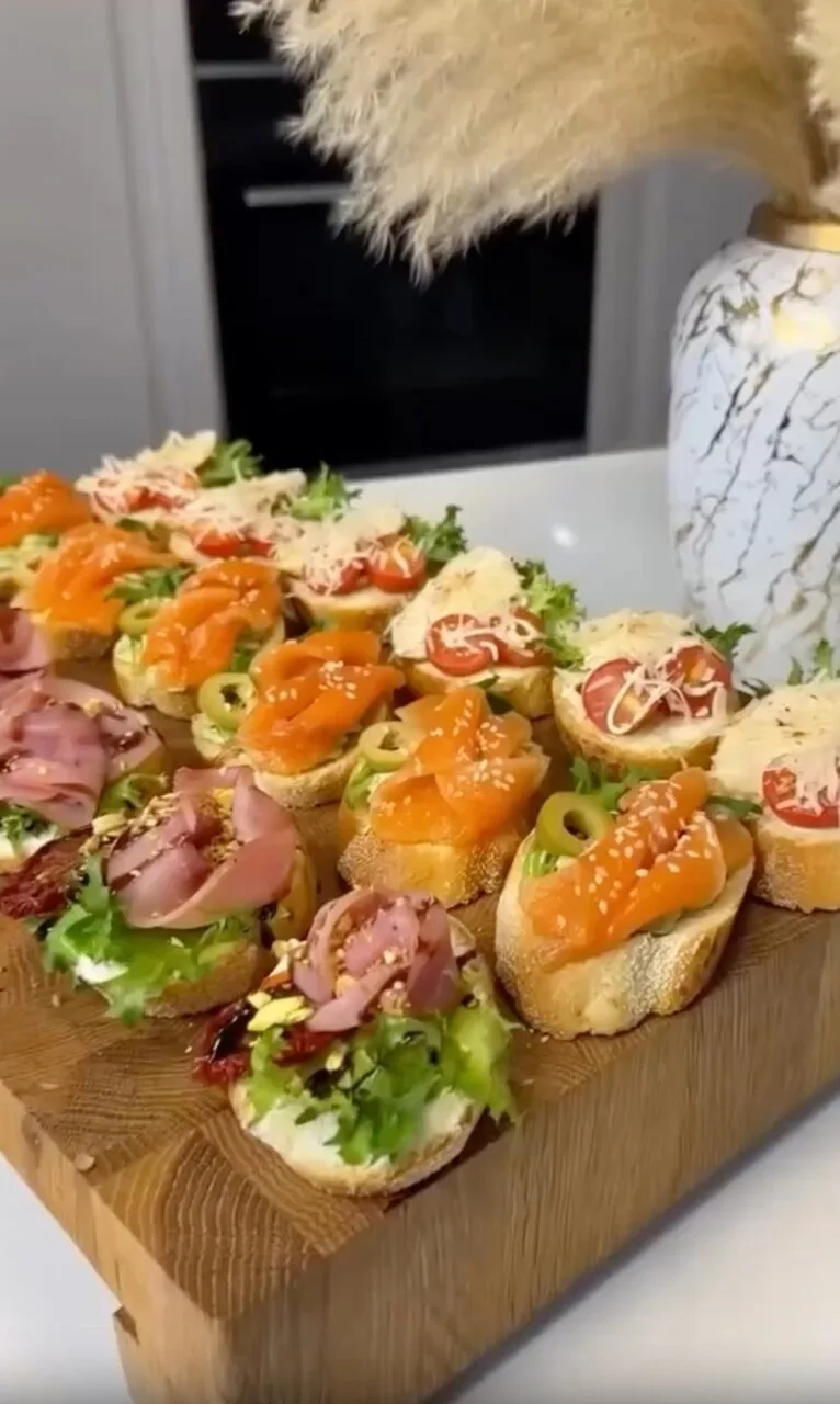 Красивые и вкусные закуски 📍