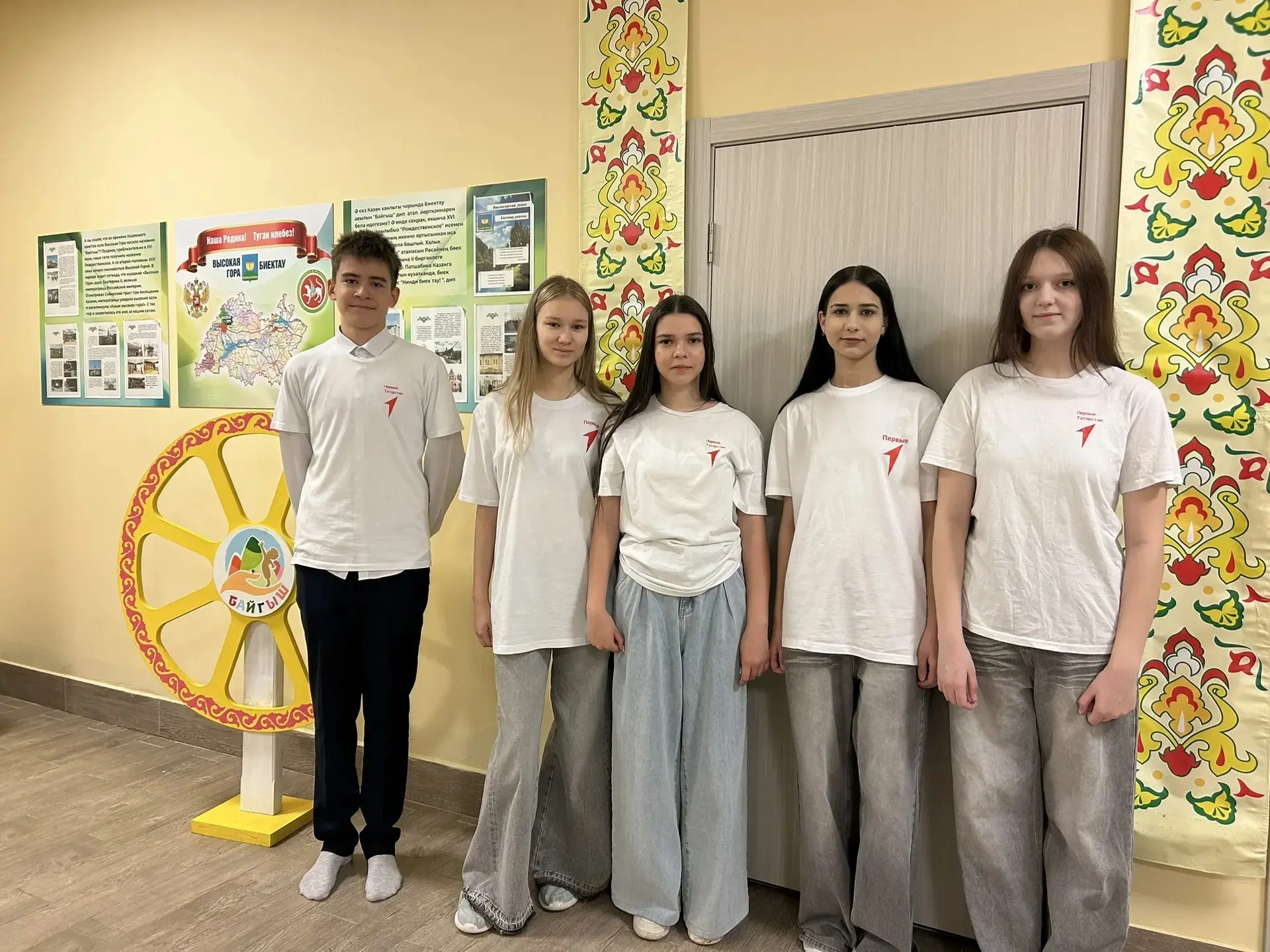 🚀В честь Дня космонавтики ребята из нашей школы «Движения Первых» посетили детский сад ««Байгыш»!   