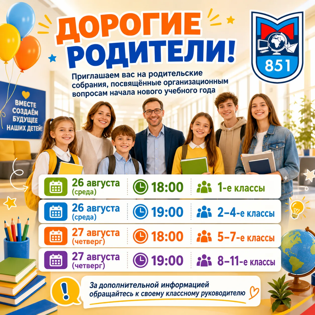 Уважаемые родители!