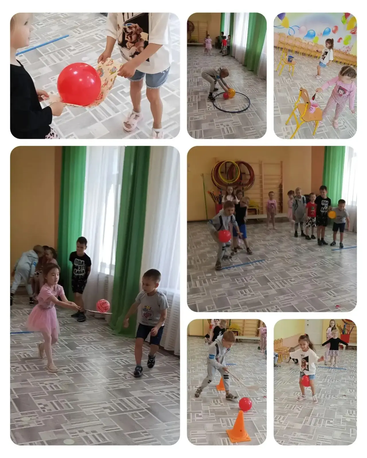Сегодня у нас прошёл настоящий спортивный праздник — День мяча! 
Ребята старшей группы не просто вес
