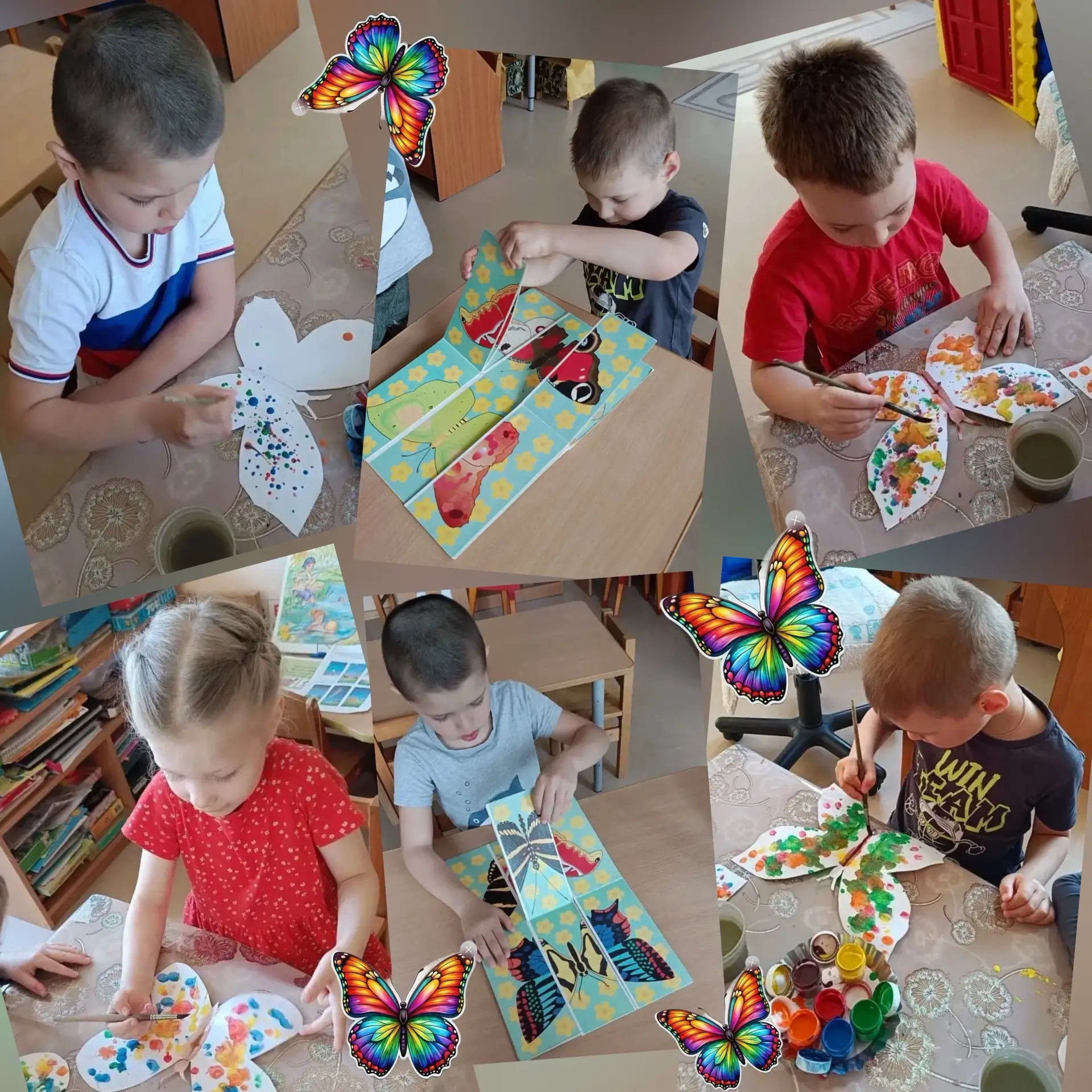 19 июня отмечают День бабочек. 🦋 
В 1️⃣0️⃣ группе " Знайки" в этот день поговорили об этих красивых