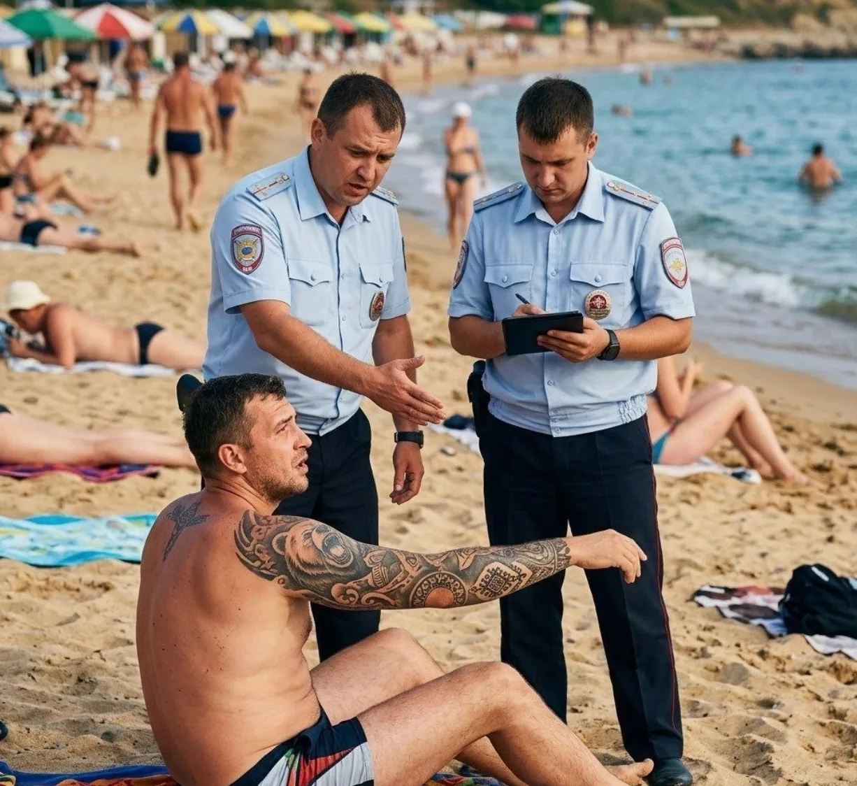 🏖 Россиян могут наказать за татуировки на пляжах

Под ответственность могут попасть владельцы тату 